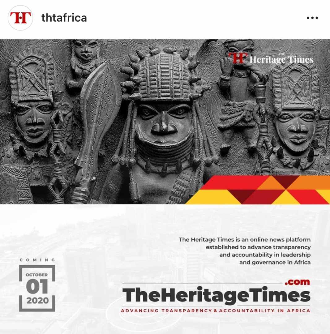 Please receive the authentic source for hard hitting news and fearless journalism in Nigeria.  theheritagerimes.com @thtafrica