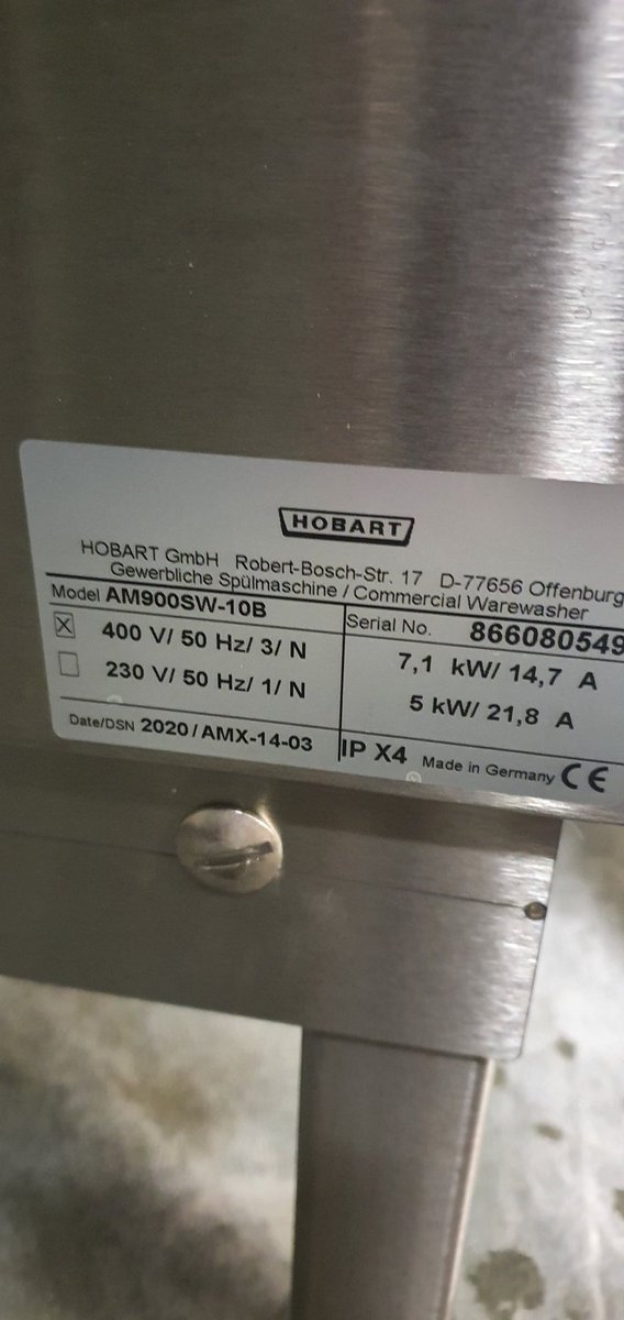 HWW_Mike's tweet photo. Out with the old in with the new. This AM900 Hood Type Dishwasher by @HobartUKWW has been successfully installed by Cemco at the Ridgeway Day Services Weymouth 
#FreeTraining 
#CornerUnit
#ControlPanelEasyAccess
#SavesEnergy
#CleanDishes 
#HappyStaff https://t.co/GCiYmLNgV1