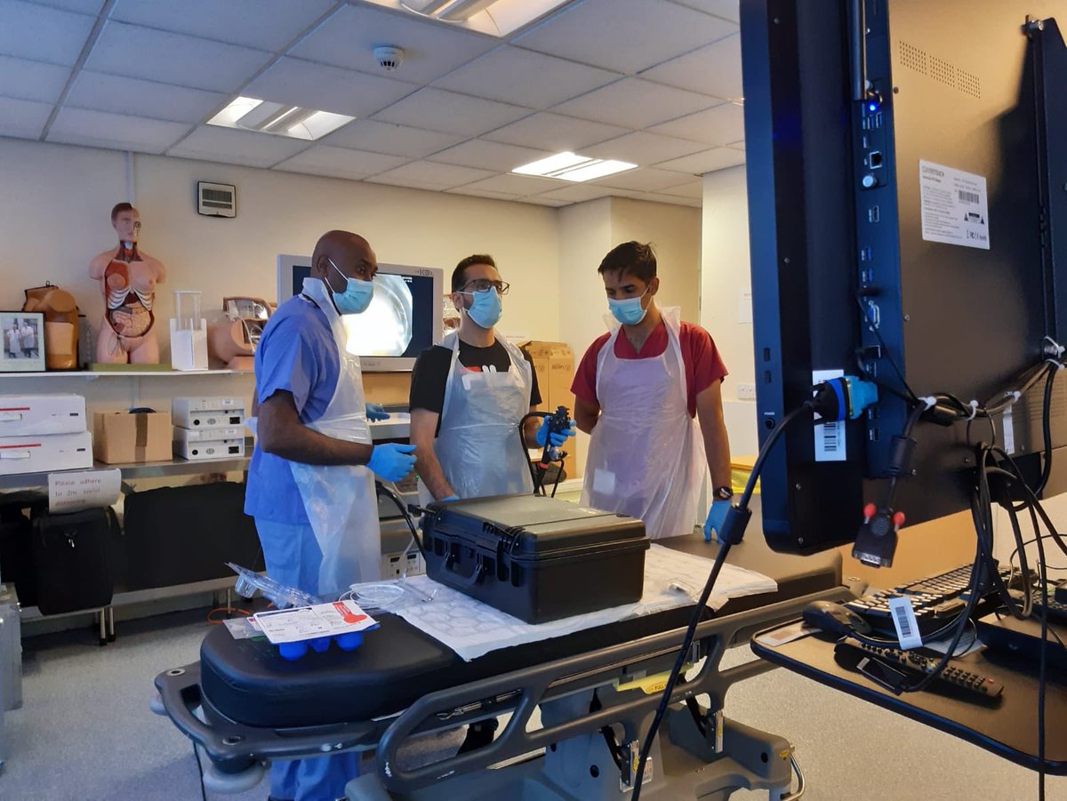 endoscopy_META's tweet image. First course today since the onset of Covid-19 pandemic. Really great to be back. Thanks to all the faculty, delegates, support team and sponsors #endoscopytraining #GIbleeding @JAG_Endoscopy @PENTAXMedicalUK @CantelUK @Cookgastro @bsc_endoscopy