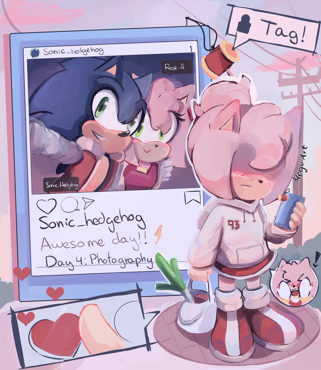 Megu on X: Sonamy/ Silvaze week day 4: Future Two kinds of families 🍝  (Click to see the full drawings!) #SonamySilvazeweek2021   / X