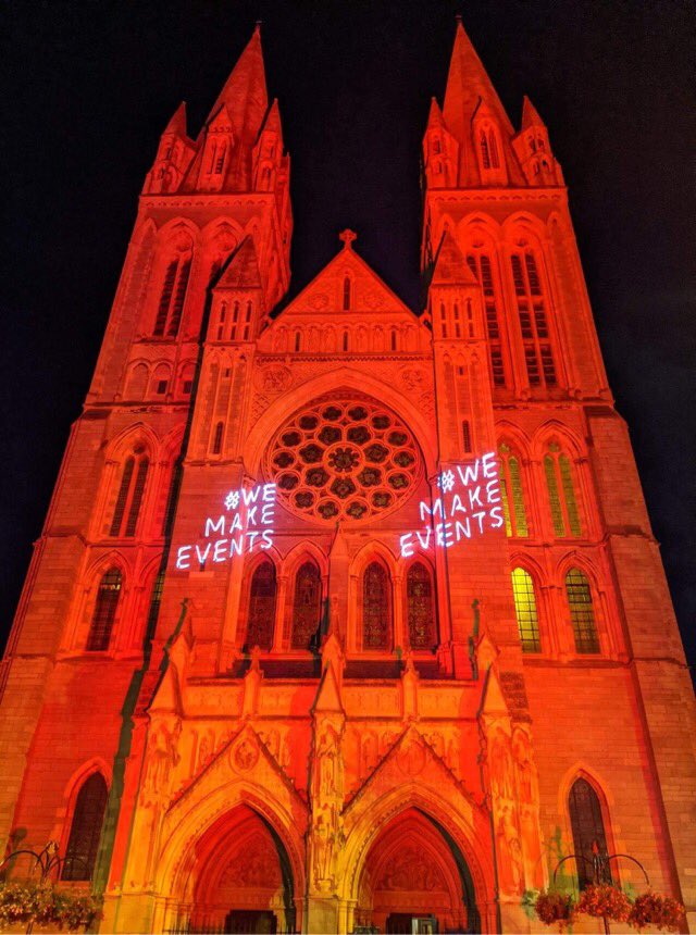 lumusiccornwall's tweet photo. #wemakeevents #lightitinred @TruroCathedral Freq Audio Systems & Mass Affect Lighting
#WeMakeEvents #ForgottenLtd #TheShowMustGoOn #LetTheMusicPlay #FreelancersMakeTheatreWork #SaveOurStages #Savenightlife #SaveDJCulture #SoundOfSilence #ExcludedUK #SupportNeeded https://t.co/tYdisrikme