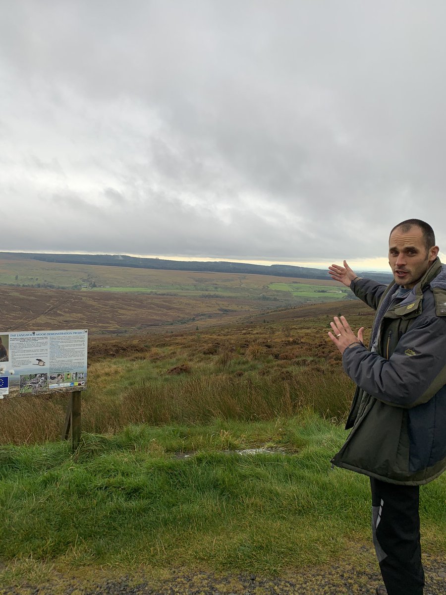 One month to make community ownership & a epic nature based business plan for Langholm moor a reality. Please support @LBuyout crowdfunder if you can. Thanks @KevinCumming6 @langholmonline for the inspirational tour & hope we can help save river, wood & moor for nature & people