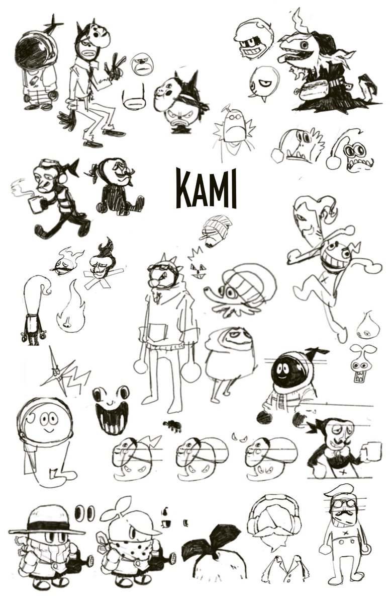 I spent this past month drawing something for my Instagram followers. I asked them to tell me about themselves, so I could draw their "soul". Which we will refer as "Kami".
Wanna take a look? 