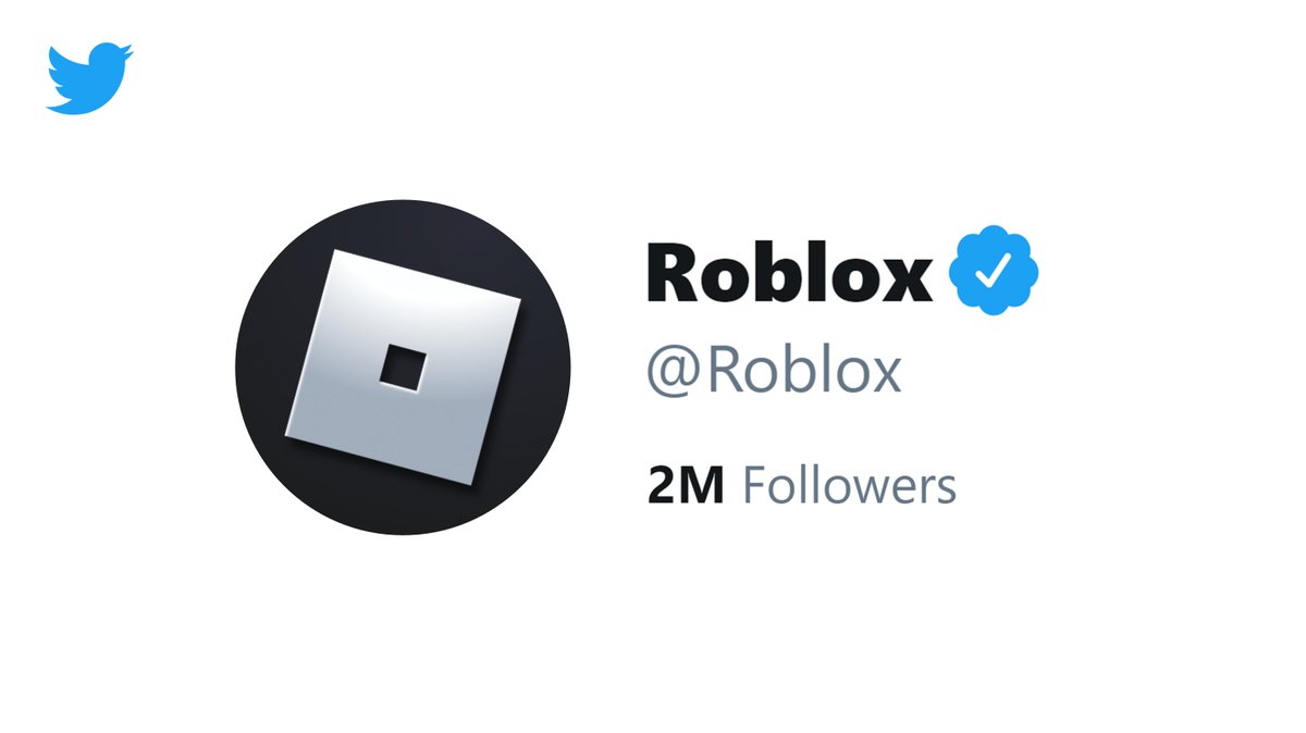Bloxy News on X: #Roblox recently hit 1 million followers on