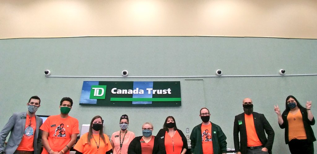 #orangeshirtday at the Fort Frances branch, #EveryChildMatters