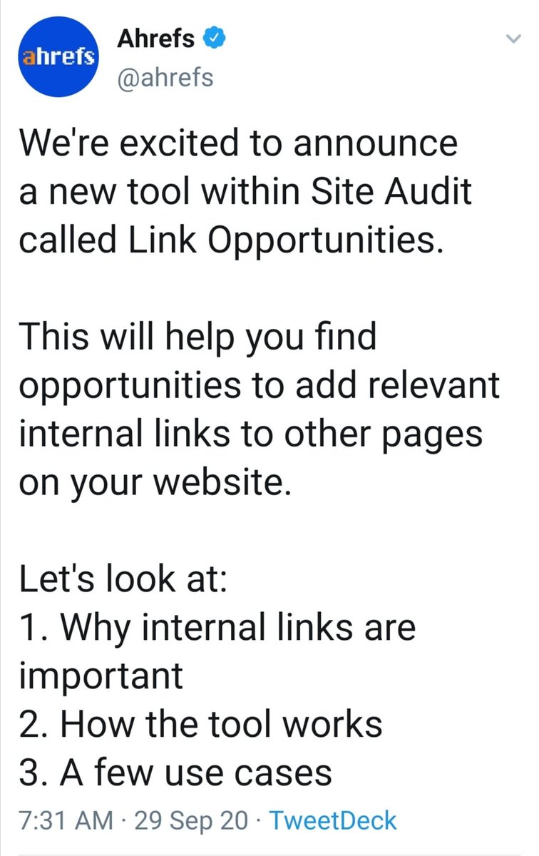 Interesting new feature in Ahrefs site audit! #ahrefs #seo <a href="/ahrefs/">Ahrefs</a>
