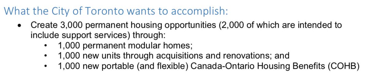Toronto Council is now onto the first item, about housing. The item requests the prov and feds provide about $727 million+ to create 3,000 affordable homes over next two years.  https://www.toronto.ca/legdocs/mmis/2020/ph/bgrd/backgroundfile-156597.pdf (PDF)