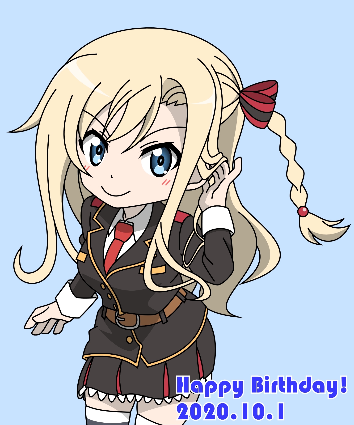 もけけ ミーちゃん誕生日おめでとう ハイスクールフリート はいふり ヴィルヘルミーナ生誕祭 ヴィルヘルミーナ生誕祭 10月1日はヴィルヘルミーナの誕生日 T Co Vygtnfpc7n Twitter