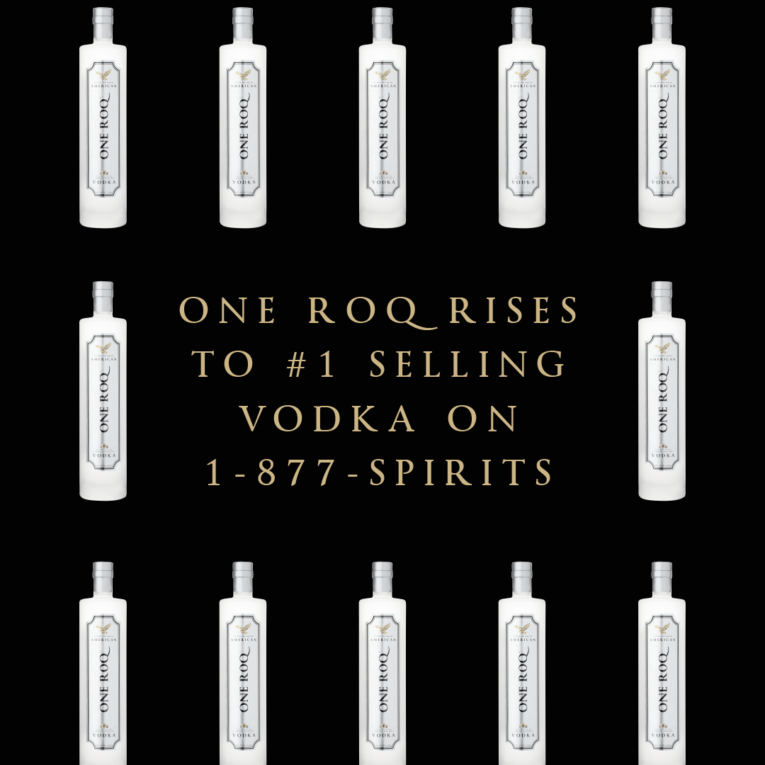 ONEROQ's tweet photo. In 2020, ONE ROQ Vodka became the No. 1 selling vodka on https://t.co/H6SWm6N4zO, selling over 3,000% more than any other leading brand of vodka on the platform. Don’t be left behind. Taste and Join us now at https://t.co/PttFzXPcny . #ONEROQVodka #ORVC https://t.co/ogOjRfUEdf
