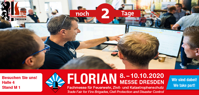 FeuerwehrDD's tweet photo. 🚒#messeflorian2020 - noch 2⃣x schlafen⏳
Unser #Messeteam beginnt heute mit dem #Aufbau des #Messestandes. Wir sind alle voller #Vorfreude auf drei tolle #Messetage. Unser #Messeauftritt: https://t.co/BmrSRFDcKW @MESSE_DRESDEN  #Dresden #Florian #IRLS #Notruf #Dresden112 https://t.co/Zxc7r8YHMz