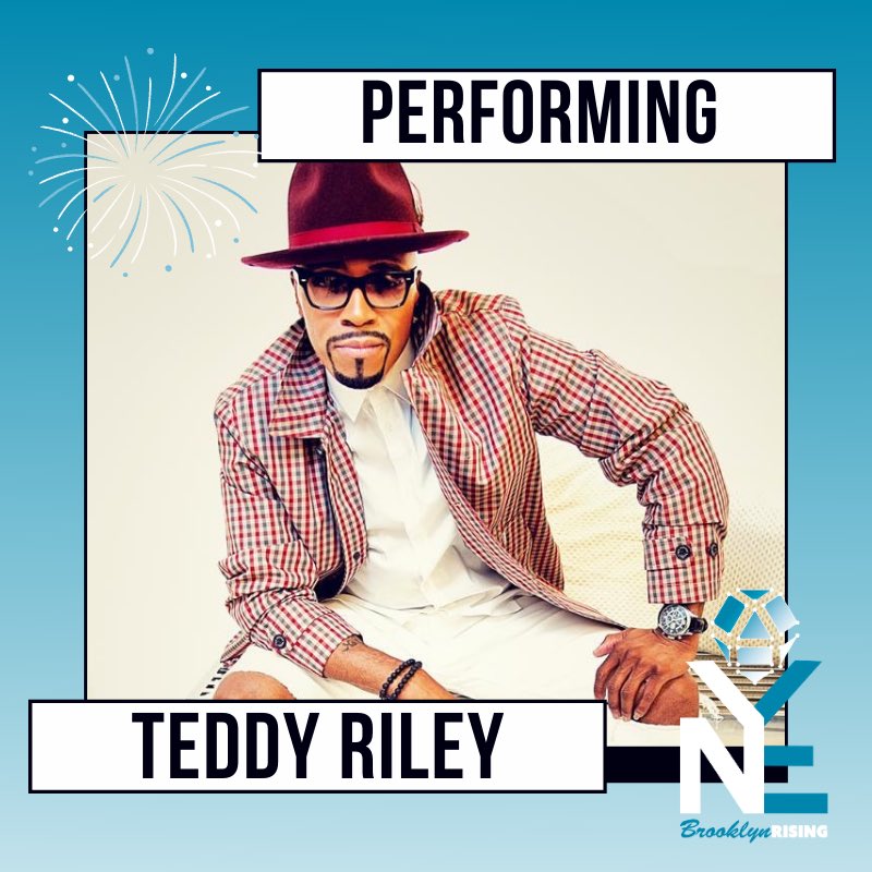 brooklyn_rising's tweet photo. Grammy award winning Singer, Songwriter and Producer @teddyriley1 will be performing live during our Live Stream NYE Event. More talent announcements to come! Visit the link in our bio and follow us on Facebook and IG for updates. https://t.co/HdygGZoVzs