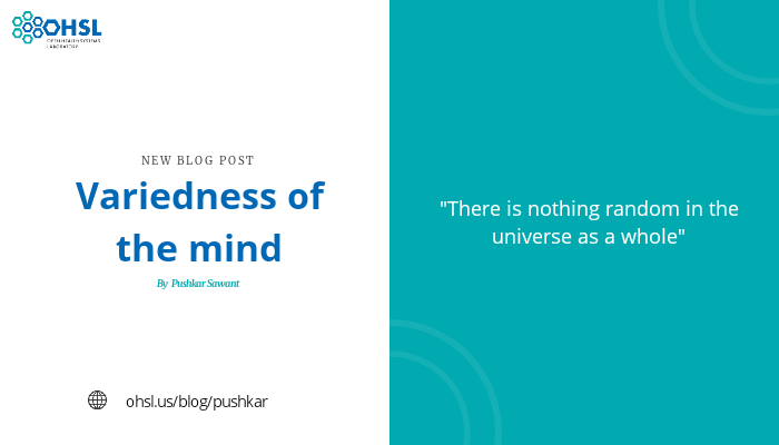 OHSL_Global's tweet photo. Pushkar Sawant is a research associate in the field of cognitive science. In his first blog post, he discusses the variedness of the mind.
Visit the OHSL portal to read his article!
https://t.co/xsGzwXEPts
#ohsl #blogpost #scienceandtechnology https://t.co/pnG1RFHGiG