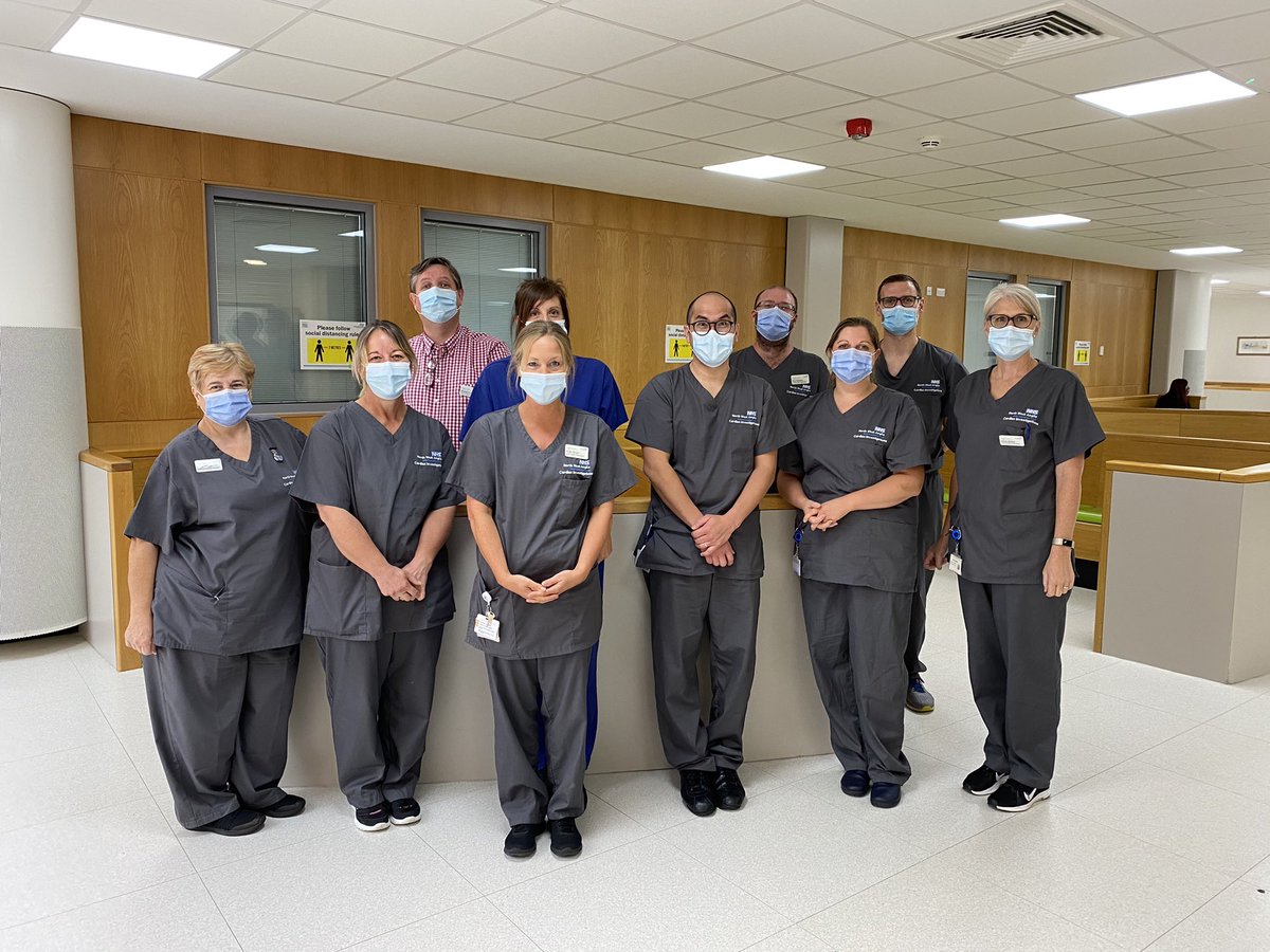 Our cardiac investigations team now have shiny new uniforms, uniting us across both hospital sites. <a href="/NWAngliaFT/">NWAngliaFT</a> <a href="/HinchHospital/">Hinchingbrooke</a> <a href="/PboroCityHosp/">Pboro City Hospital</a> #Cardiology #cardiacinvestigations #ECG #echo