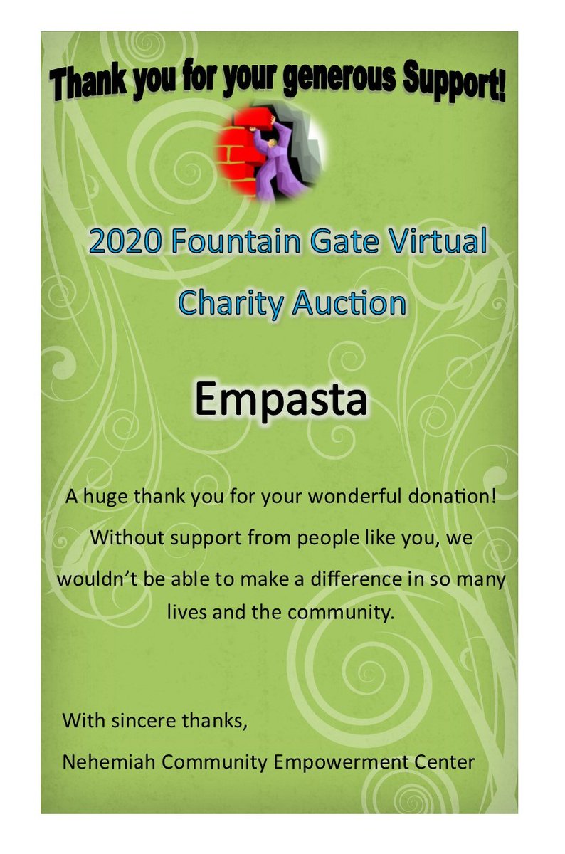 Jldepee's tweet image. Empasta food - empastafood.com
fountaingate.givesmart.com