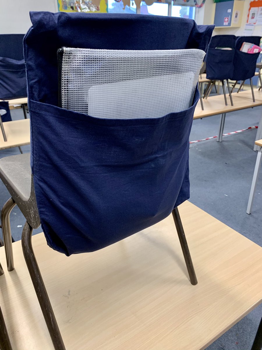 MrsCrofty72's tweet photo. We are so pleased with our new classroom pockets for the back of the children’s chair. Thank you to GiftsWithBethany https://t.co/uD3c8aFHf2 https://t.co/bgoBk0Pyik. #buylocal #madeinUK #PerfectPockets #TidyTables https://t.co/Qa332Hdt6U