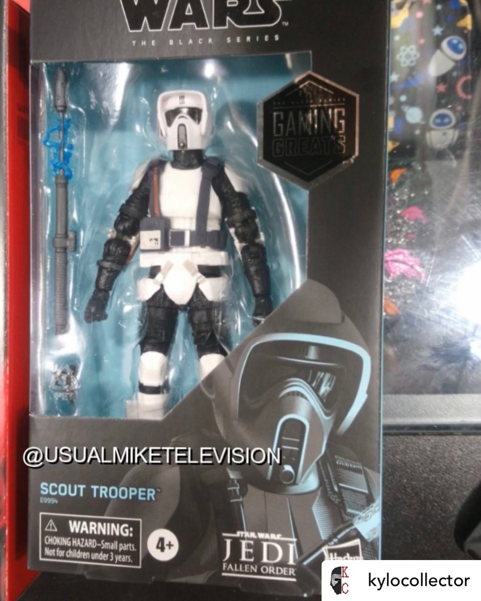 Hasbro Star Wars Black Series Scout Trooper Figure for sale online 