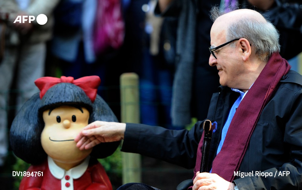 Décès du dessinateur argentin Quino, créateur de Mafalda (éditeur) #AFP