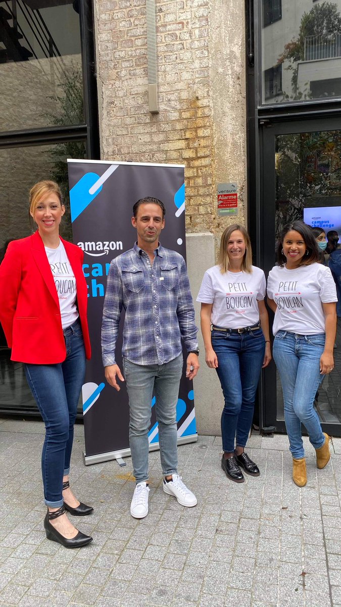 DevinciExec's tweet photo. FINALE #AmazonCampusChallenge : 300 équipes au départ, 5 en finale dont 2 équipes #MBAMCI . Grande fierté pour l'#ILV ! 👏👏 Bravo à nos étudiants @mbamci https://t.co/kMxw72AuUk