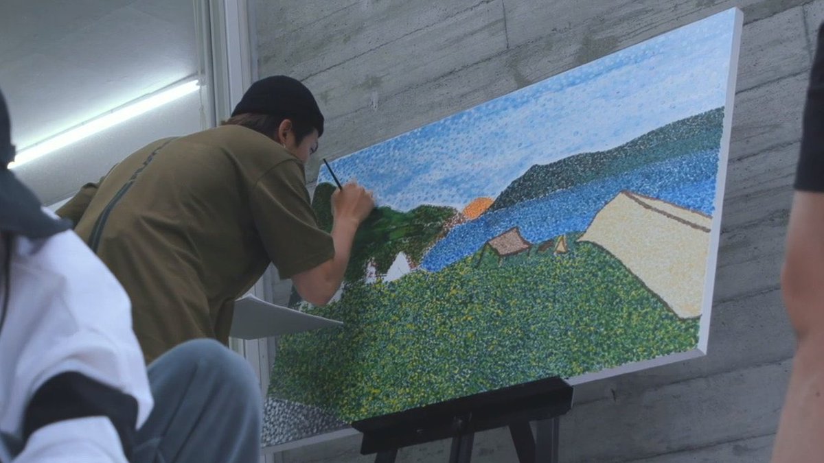 monipersona's tweet photo. art working on art @BTS_twt https://t.co/3P5n1bIdab