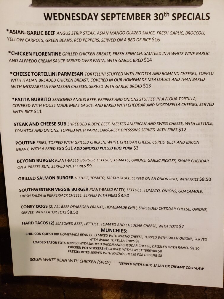 ontherocksmi's tweet photo. Wednesday specials, kitchen open till 1am https://t.co/amcEnhUICw