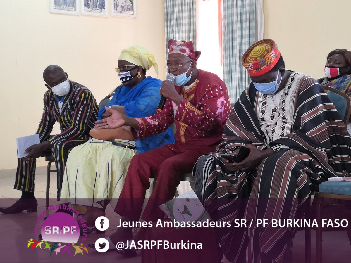 JASRPFBurkina's tweet photo. Il s'est tenu du 23 au 24 le Forum  Leaders Religieux et coutumiers sur le  changement des normes sociale en faveur de la  #SRAJ/ thème:« LES LEADERS RELIGIEUX ET COUTUMIERS S’ENGAGENT …» organisé par #URCB_SD et @MerciMonHeros.
#MerciMonHéros #BrisezLesTabous #BoboDioulasso https://t.co/mQQrK6LU47