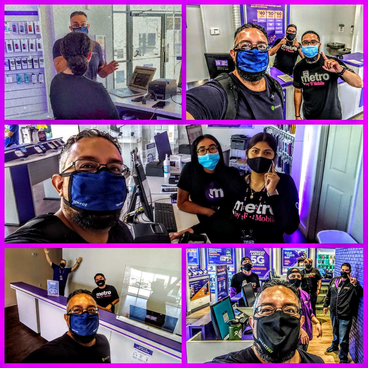 Great visits yesterday in the Phoenix Market! Spreading SmartPay, not COVID!