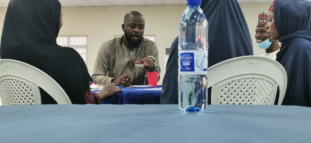 BornoActivista's tweet photo. Activistas from Borno are currently attending a 2-days training on facilitation skills for social and political change by @ActionAidNG
@ActivistaNG
#youth4grps #YOL
@Okwuosamj @shuaib_izge @IjaniIjasini @Ahmad_Kanumbu @Zegcawis1 https://t.co/xXqMLIllLt