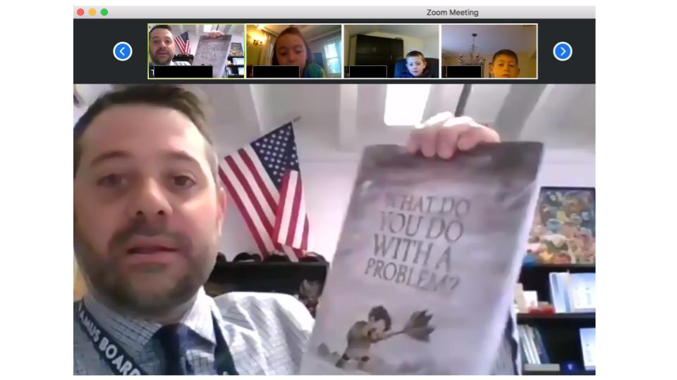 krostko's tweet photo. Our mystery reader LOVES sports and the NY Mets, and he also works in an elementary school. Thank you for stopping by our class today, and for sharing a really great story! @Hubbard_School https://t.co/99qKo9Q03j