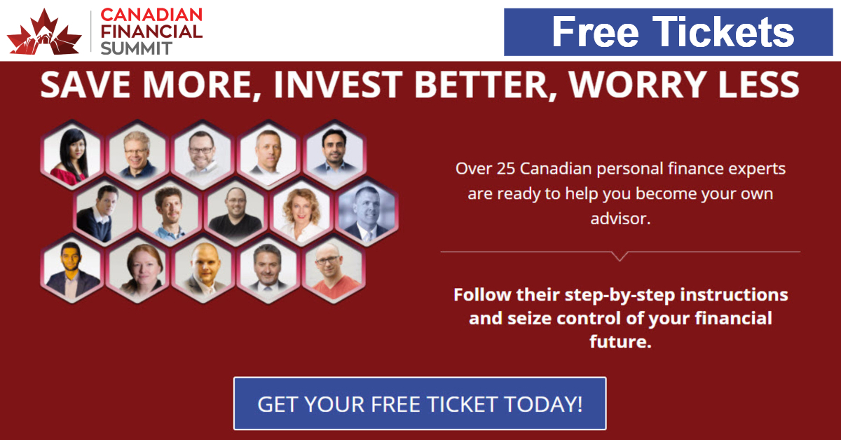 Free tickets are now available for the Canadian Financial Summit: Save More, Invest Better, Worry Less
amp.gs/LCZD