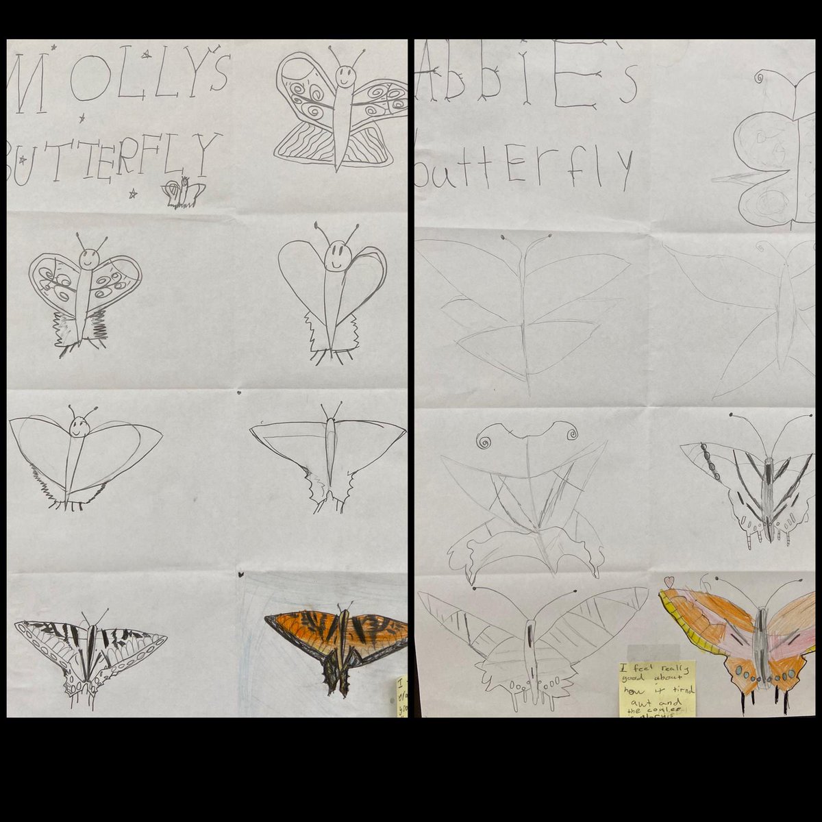 haddington_prim's tweet photo. 5B were learning about using a growth mindset, giving feedback which is useful, acting upon advice and learning from each other to improve and redraft our butterflies. Didn’t we do a super job? https://t.co/WQE5oMtduv