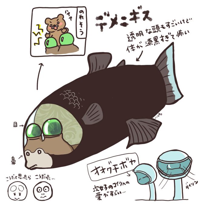 デメニギスのtwitterイラスト検索結果 古い順 デメニギスのtwitterイラスト検索結果 古い順