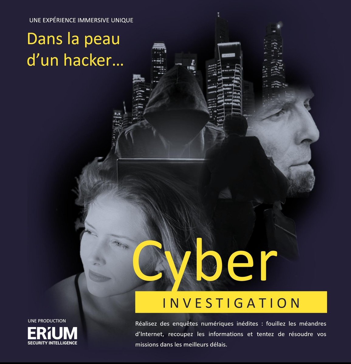 Connaissez-vous le Netflix français de la sensibilisation cyber ? Découvrez les enquêtes Cyber Investigation : demandez votre test => ci.erium.fr
#ALaDemande #PourTous #Fun #ContenusPersonnalisés