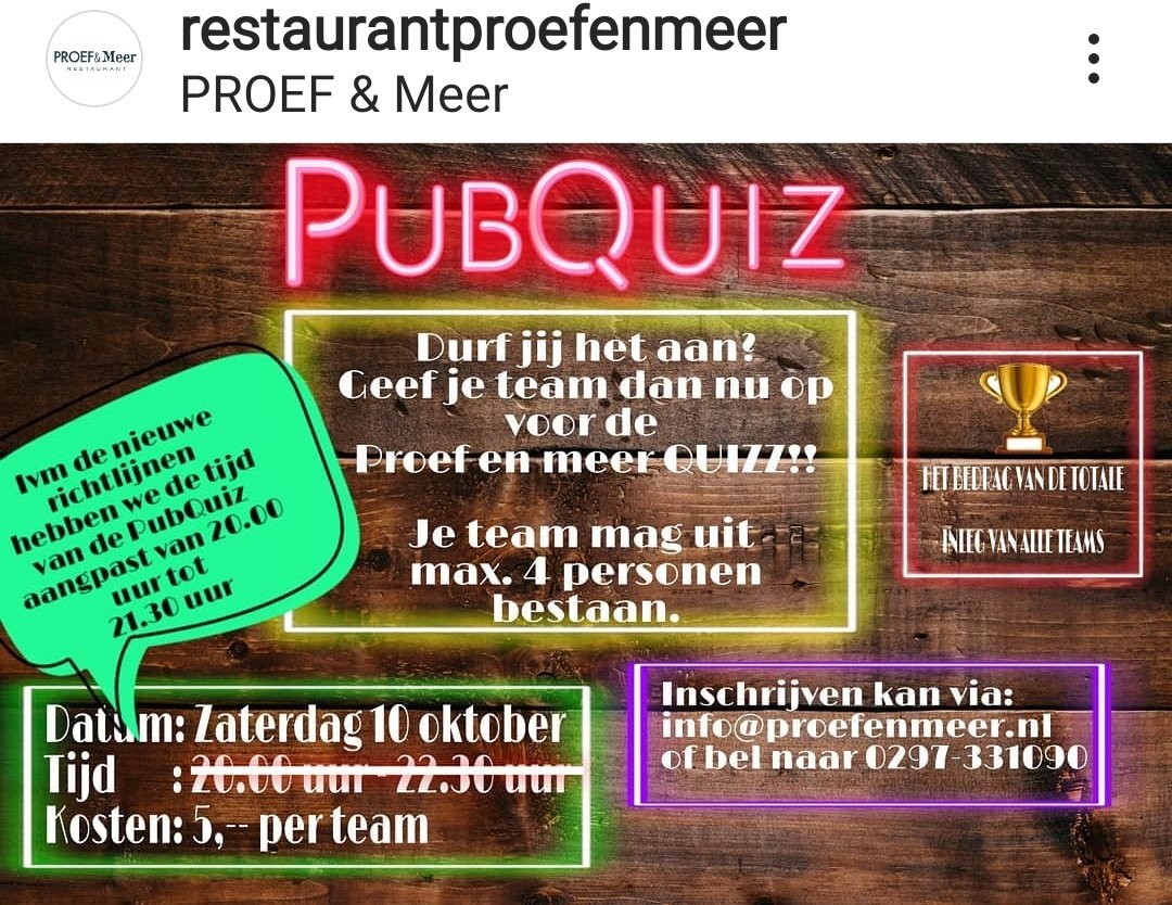 PROEF & Meer (@wtaalsmeer) on Twitter photo 