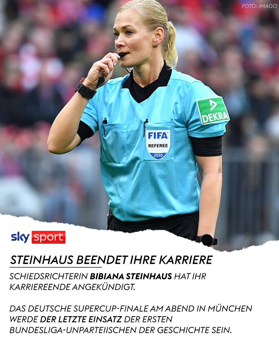 Wir wünschen Bibiana Steinhaus alles Gute für ihre Zukunft! 👏 #skybuli