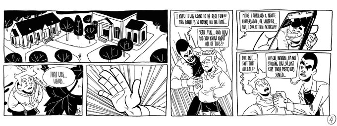 The #NSFW College comic strip, which never goes on schedule. https://t.co/z9noHqAsvg