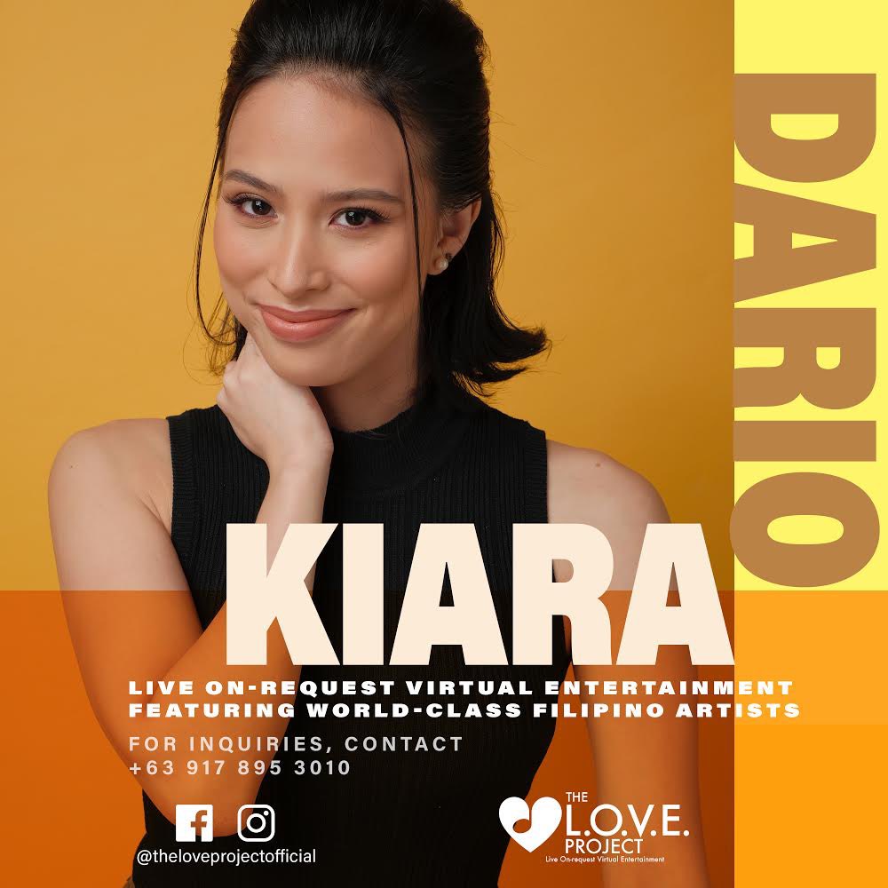 kiaracdario's tweet image. Btw! You can book me for events, birthdays, online get-togethers or any occasion! #TheLOVEProject

facebook.com/TheLOVEProject…