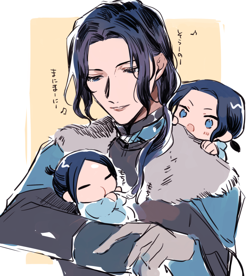 pioner_sh's tweet photo. ⚠色々捏造　ロドリグ殿・お子 https://t.co/EaO4b0pHYc
