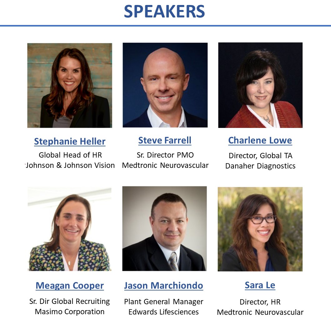 Early bird pricing ends after today for the 'Medtech War for Talent' event on 10/27.  Grabbed your spot for this amazing event NOW before we're sold out!  

Event info: devicealliance.org/event/oc-medte…

#warfortalent #hiring #medtech #employment