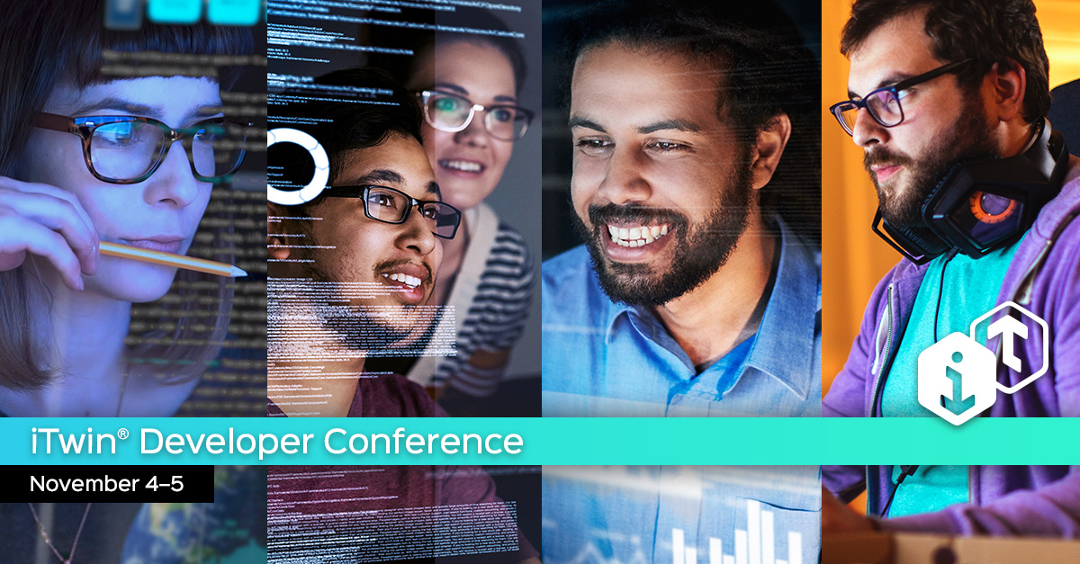 Registration for the inaugural iTwin Developer Conference is now open - join a growing community of thought leaders &amp; take the next step in developing #digitaltwin applications for #infrastructure: bit.ly/33e8TxH