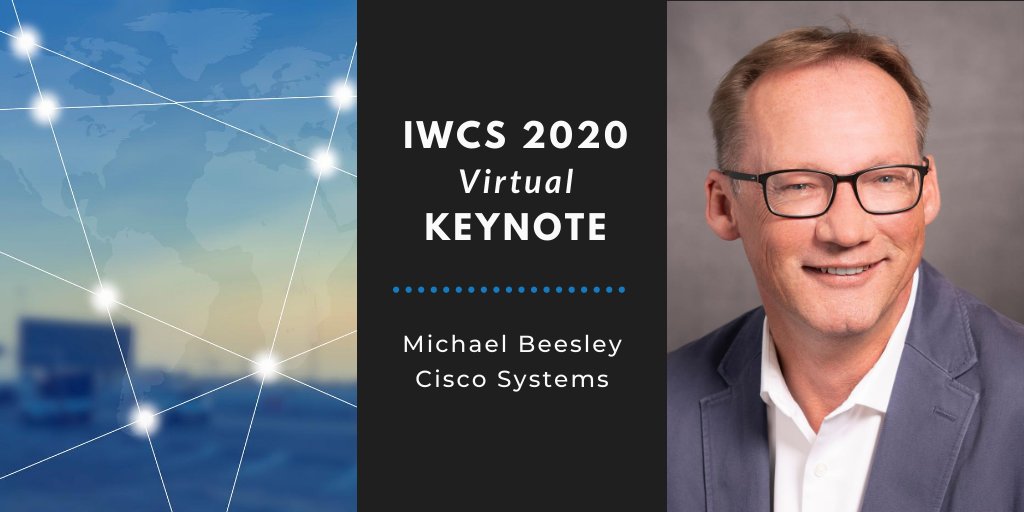 IWCScable's tweet photo. #IWCS2020 will start Oct 12th with a Plenary Keynote presentation by @mjbeesley of @Cisco! He'll speak about "Technology, Architecture &amp; Supply Chain Needs to Drive Success In Our 2025+ Business, Use Case &amp; Competitive Landscape Realities."

Register: https://t.co/bZpCi0fGLJ https://t.co/3b1t6kJelv
