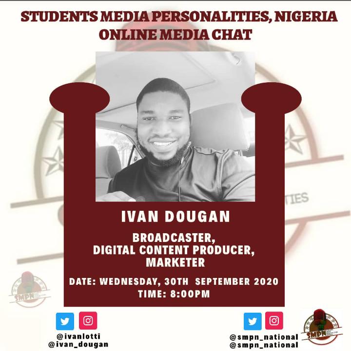 smpn_national's tweet photo. Do you want to know about the secret nuggets in Broadcasting??🤔
Have you ever wondered how to be effective as a Digital content marketer?🤔🤔
Slow down people!!!😁
We got this.🥳🥳
Tonight we would be having a very special guest @ivanlotti.
It promises to be fun and informative. https://t.co/3Fn4VZ0vO2