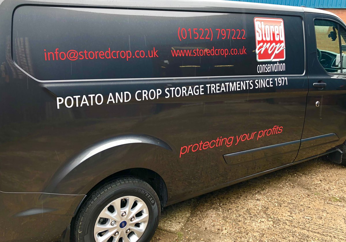 venturesigns's tweet photo. Clear & crisp design is the order of the day today for new @forduk #Transit fleet addition for @Stored_Crop quality @Metamarkuk MD media & #digitalprinting https://t.co/LPVUgkQsIc