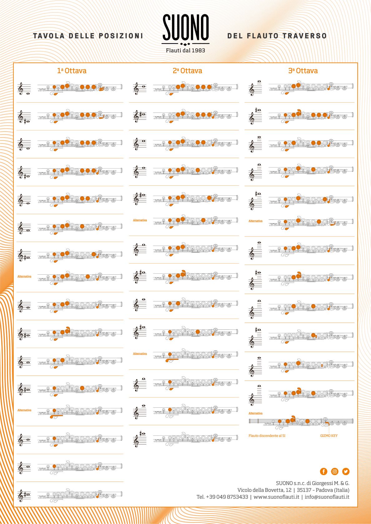 Flauto Traverso Grassi SFL290 - Meccanica Chiusa Con Mi Snodato, Per Principianti, Con Astuccio