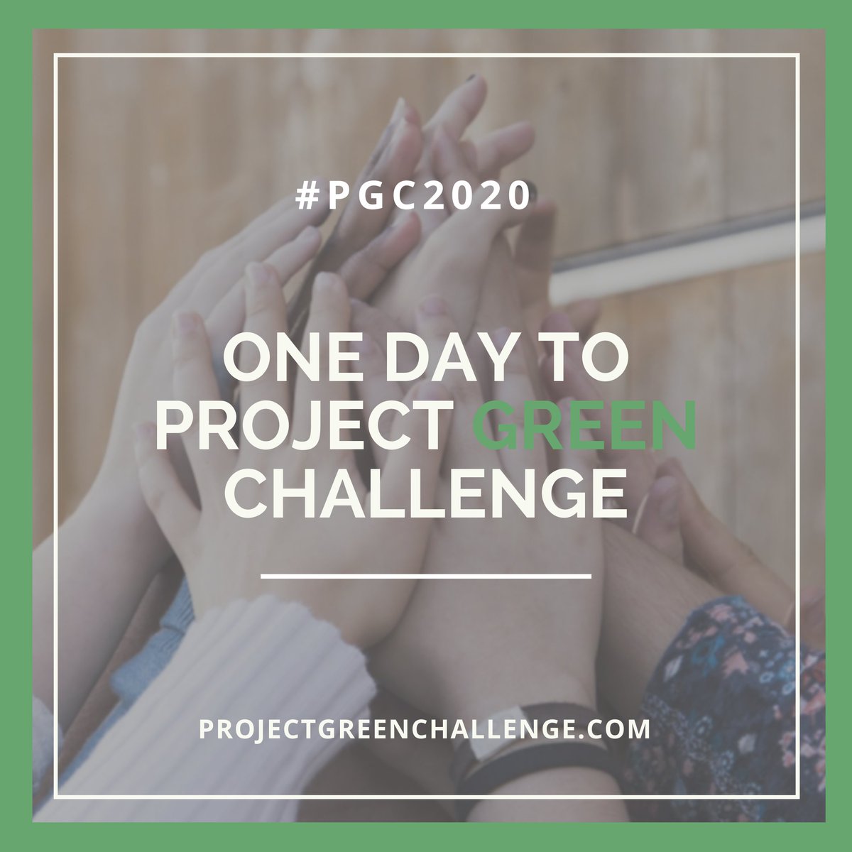 TurningGreenOrg's tweet image. ONE DAY TO #PROJECTGREENCHALLENGE 💚 Have you signed up? Don&apos;t miss this opportunity to take action for our planet, meet passionate young leaders across the globe and enter to win amazing eco prizes. Join the global movement and sign up today: ProjectGreenChallenge.com  #PGC2020