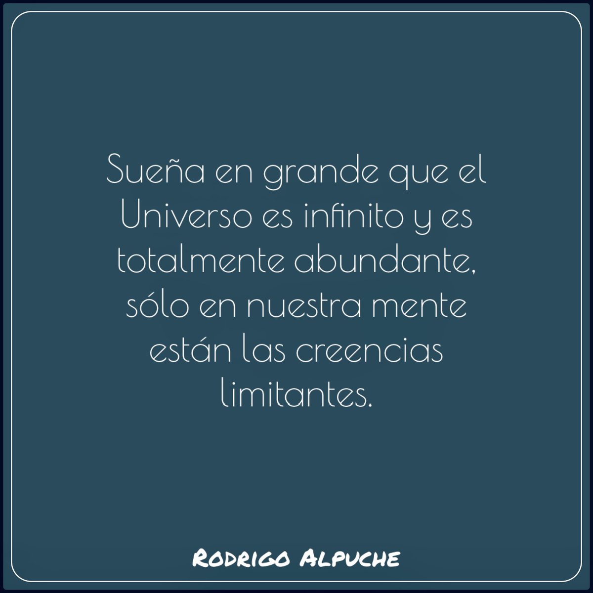 RoAlpuche's tweet photo. SUEÑA EN GRANDE.

#SueñaEnGrande #Vive #Disfruta #Sonríe #Viaja #Universo #Infinito #Abundante https://t.co/V3VrBQZevn