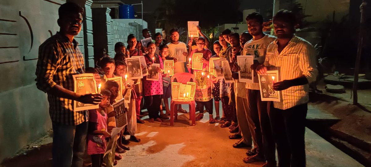 TelanganaArmy's tweet photo. We demand Justice and the people responsible for this incident should be hanged. Protests held across various districts of Telangana state. 

@Uppolice we will not rest until justice is done to victim's family.
#Hathras
Jai Bheem 🙏 
@BhimArmyChief
@DalitLiveMatter https://t.co/40MYWLJJED