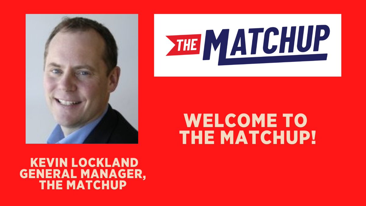 We are happy to announce Kevin Lockland (<a href="/kevinlockland/">Kevin Lockland</a>) as our new General Manager for @MatchupTeam   

Learn More:
ow.ly/WPRd50BF62x