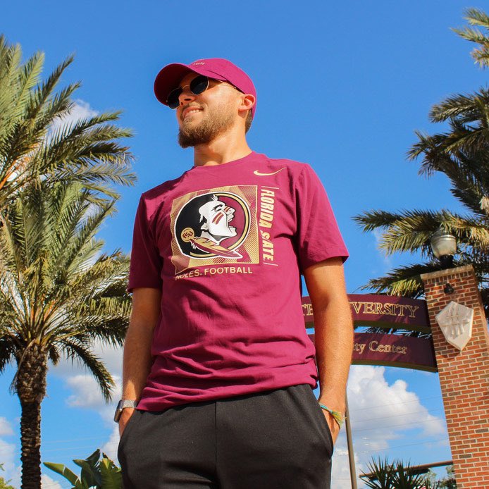 garnetandgold's tweet photo. ๐ฃ FSU Students ๐ฃ Ready for game weekend?! SAVE 11% on EVERY purchase. EVERY Day at G&G. Just show your FSU ID at checkout. #studentsavings #save11 #garnetgoldstore https://t.co/jHJLH2fmvq