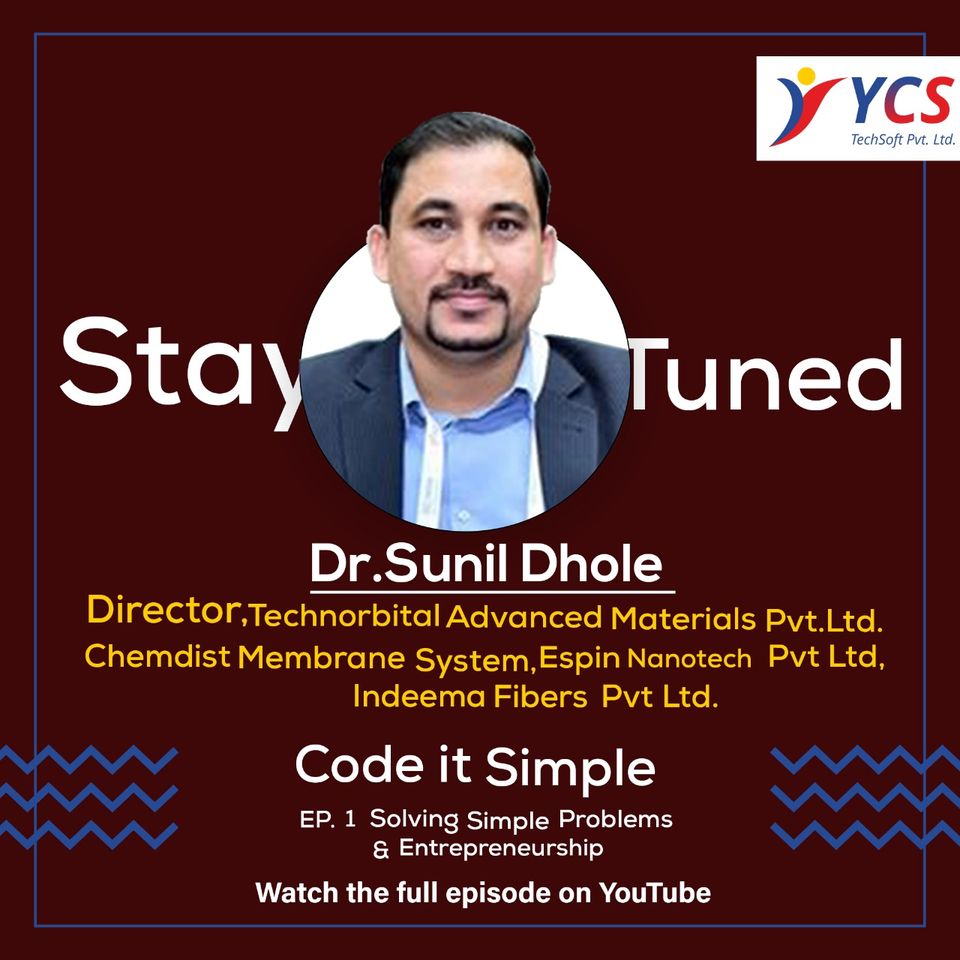 YCSTechSoft's tweet photo. Catch our first episode of Code it simple!
Where we talk about Entrepreneurship and solving the simplest of problems.
Catch the full episode on YouTube.

Subscribe us on YouTube : https://t.co/K43OvYGlfn

Follow us On Instagram : https://t.co/xnml9pZNac

#ycstechsoft https://t.co/ybmekwBUkh
