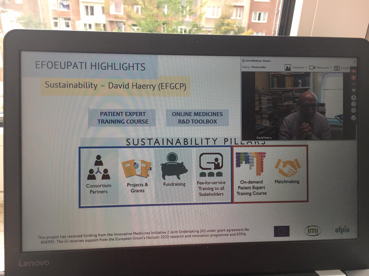 eupatients's tweet photo. And today is the last day of #EFOEUPATI. What a project! We have celebrated our #achievements during a #webinar with +80 participants. Thank you all for joining, and a BIG thank you to our #partners and @IMI_JU. Recordings, resources and info to follow very soon! https://t.co/8QD3IJDYof
